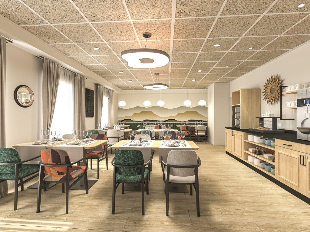 PROJET COLISEE BOURG LES VALENCES - Indice A - Vue Restaurant ok 2