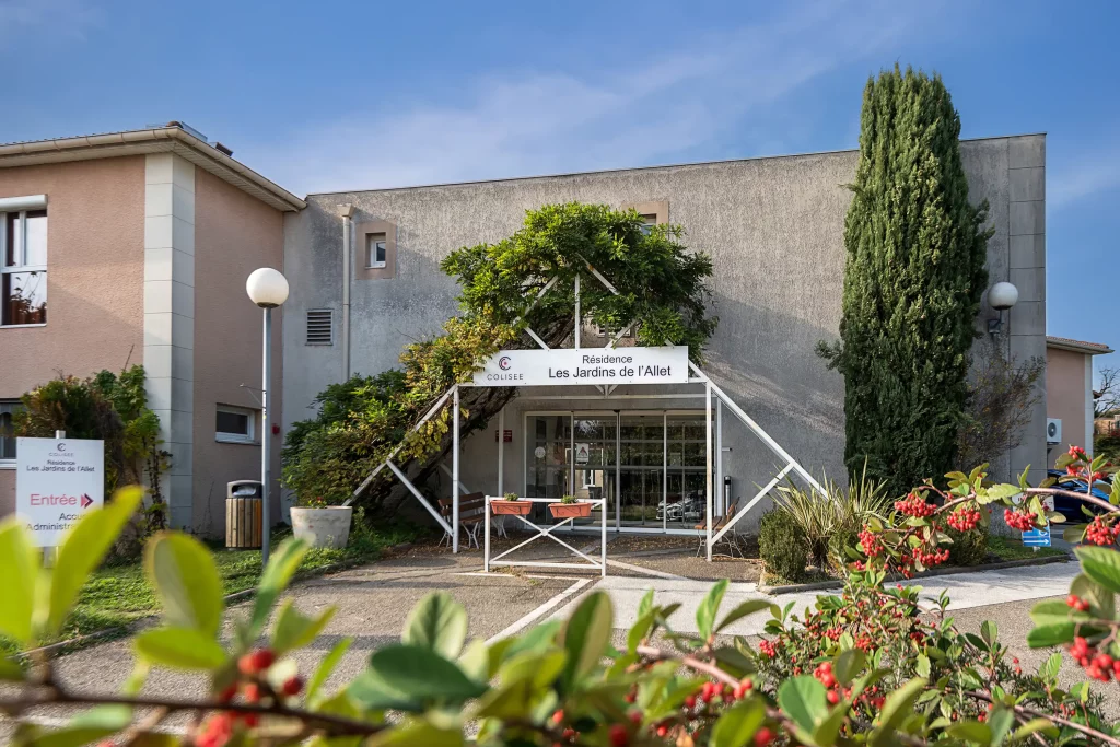 Maison de retraite médicalisée EHPAD Les Jardins de l’Allet à Bourg-lès-Valence